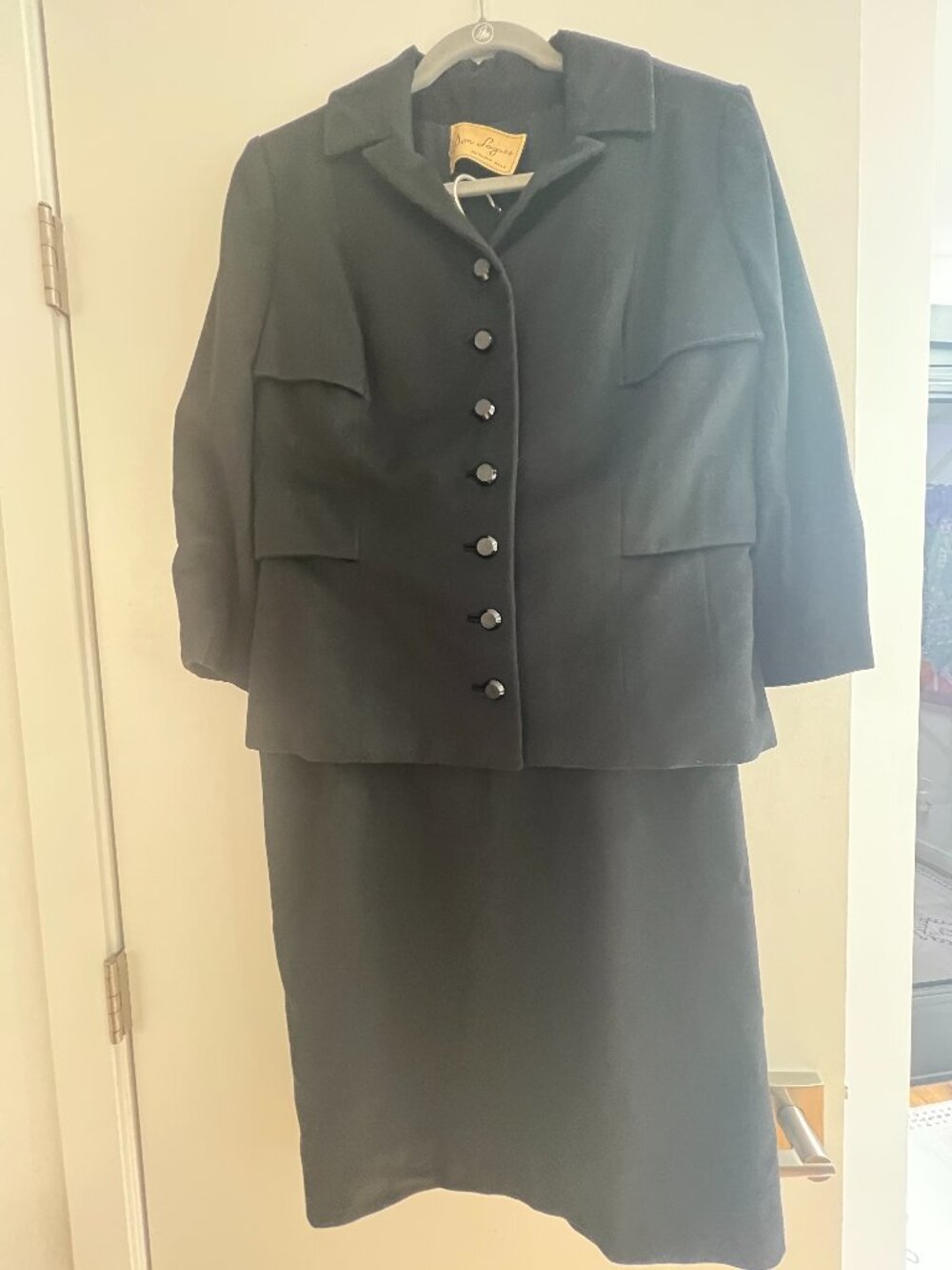 AUTHENTIC Vintage DON LOPER Womens 2 piece Skirt Suit- Sz 4